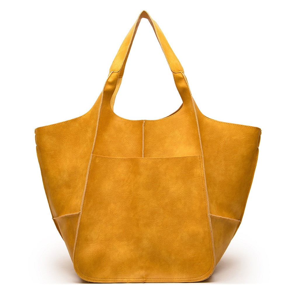 VIMEDA | XL Leather Tote Bag™