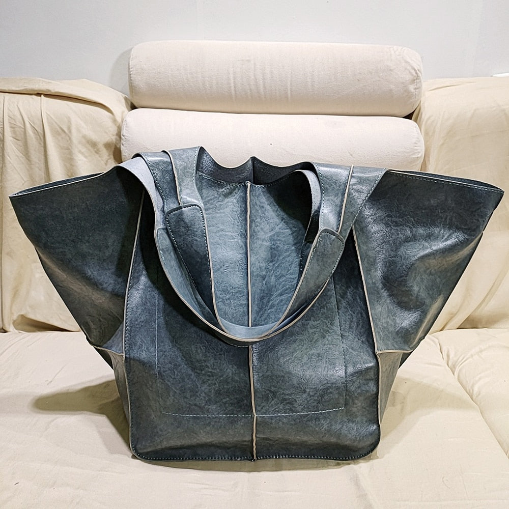 VIMEDA | XL Leather Tote Bag™