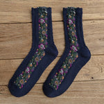 VIMEDA | Vintage Embroidered Socks (2+2 GRATIS)