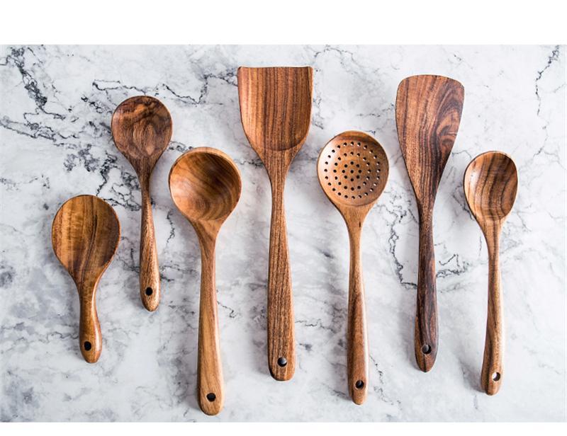 VIMEDA | Wood Tableware Set™ (7 stykker sett)