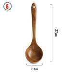 VIMEDA | Wood Tableware Set™ (7 stykker sett)