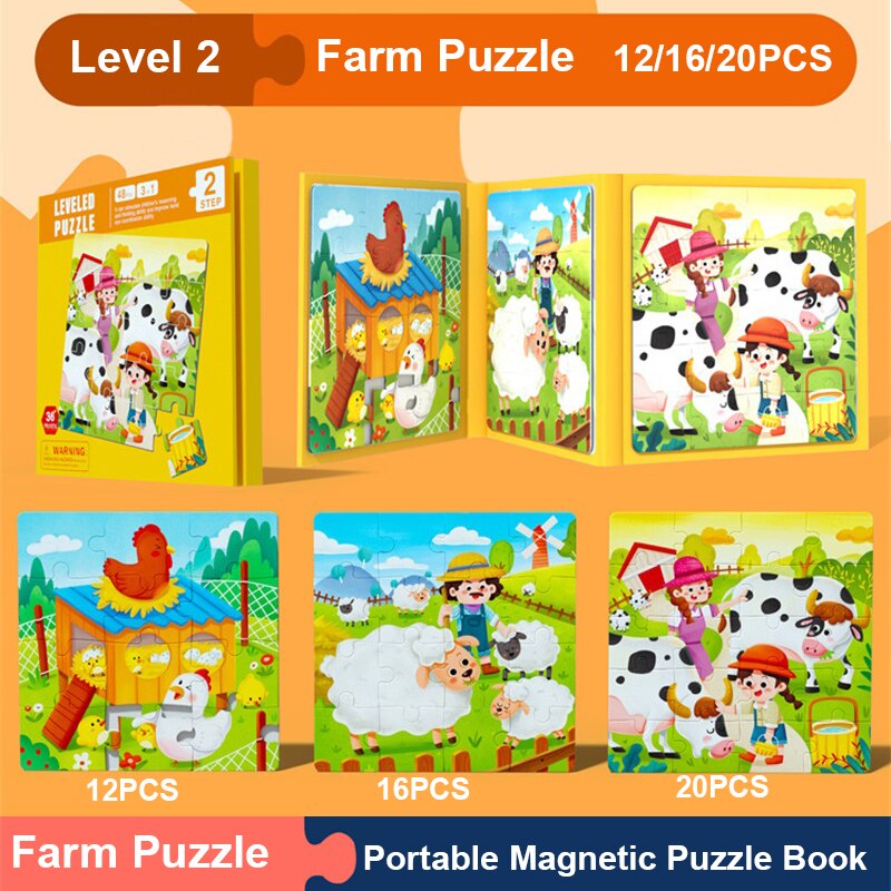 VIMEDA | Magnetic Puzzle Book™