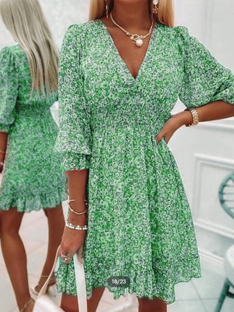 VIMEDA | Floral Mini Dress™
