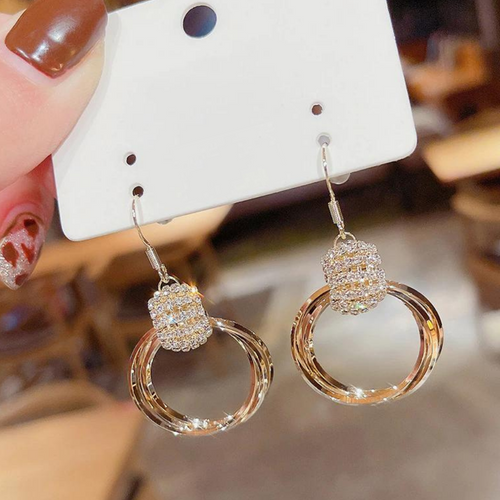 VIMEDA | Circle Diamond Earrings™ (1+1 GRATIS)