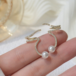 VIMEDA | Twisted Pearl Earrings (1+1 GRATIS)
